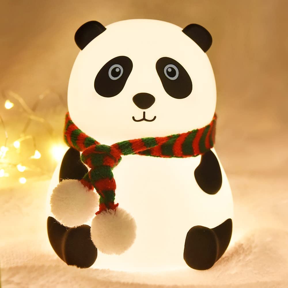 Silicone Touch Lamp Night LED Light Panda