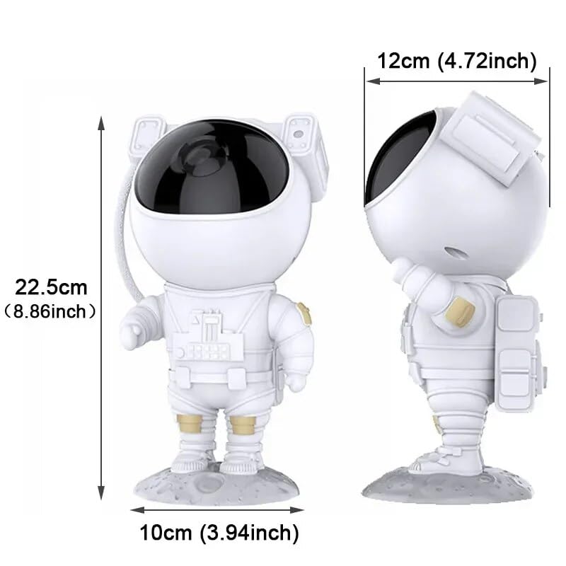 Astronaut Galaxy Projector with Remote Control 360° Adjustable Timer