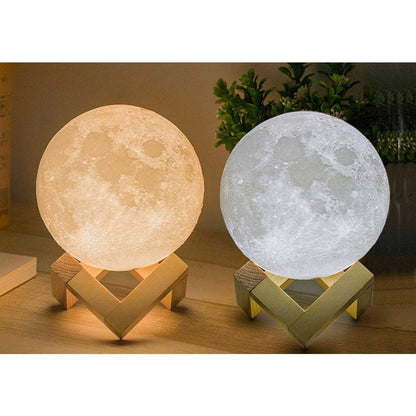 Desi Rang® Moon Light Lamp 3D 15cm