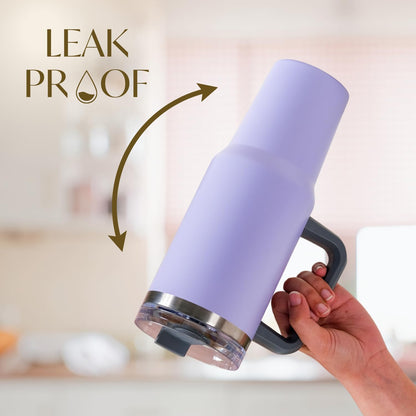 1.2L Tumbler with Lid & Straw