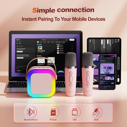 Mini Karaoke Machine for Kids Gifts Adults